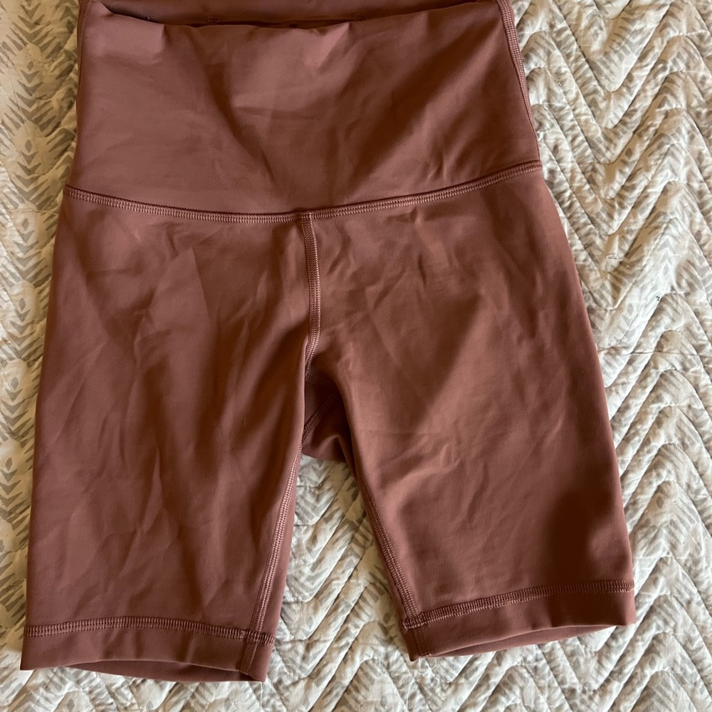 lululemon athletica Rust Bike Shorts
